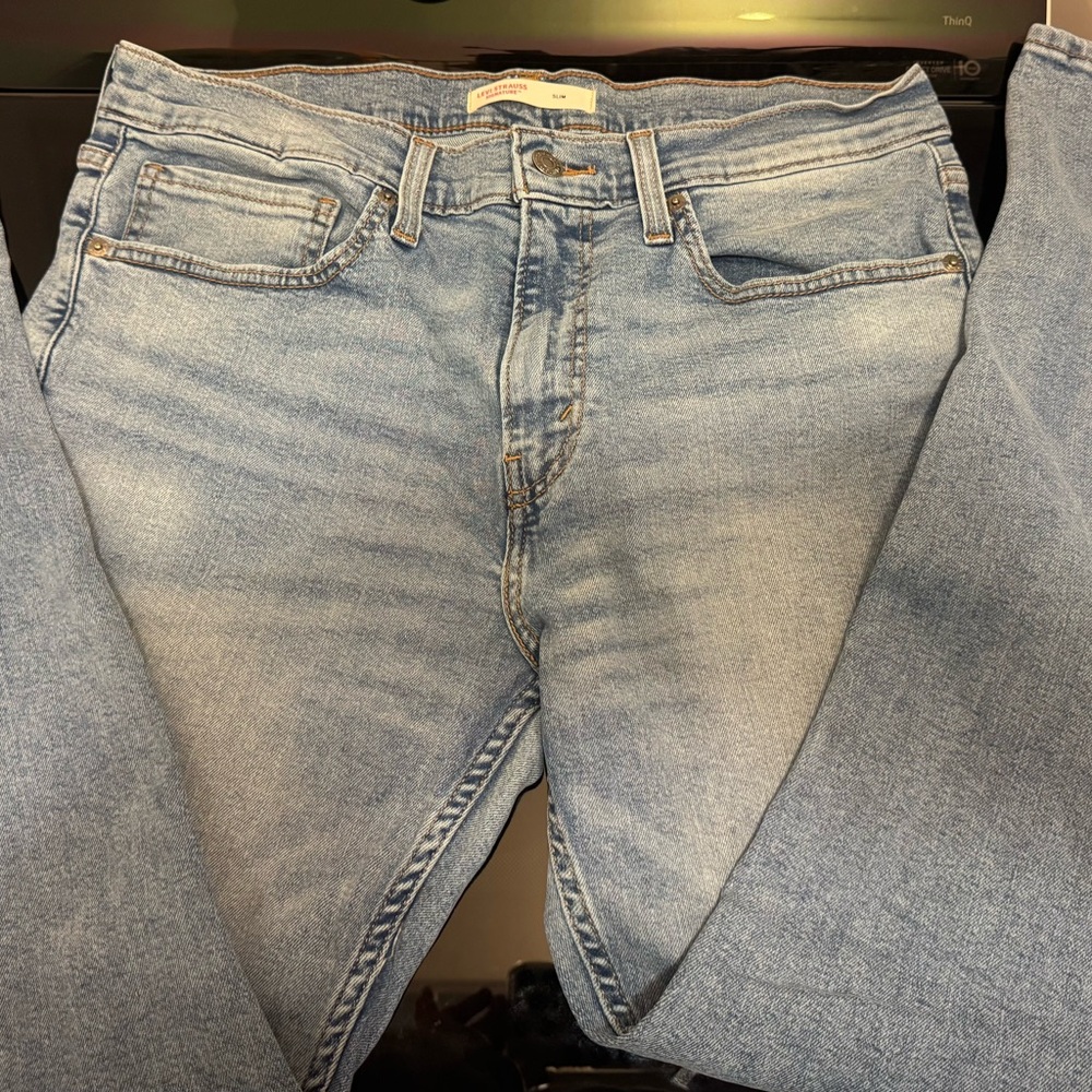 Levi's Sky Blue Slim Fit Jeans